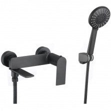 Savol Смеситель для ванны 210мм, черный матовый S-601808H