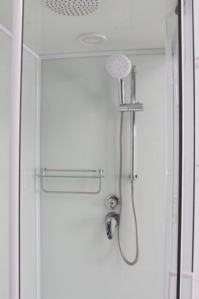 Приобрести frank душевая кабина f400/2 white с высоким поддоном, угловая