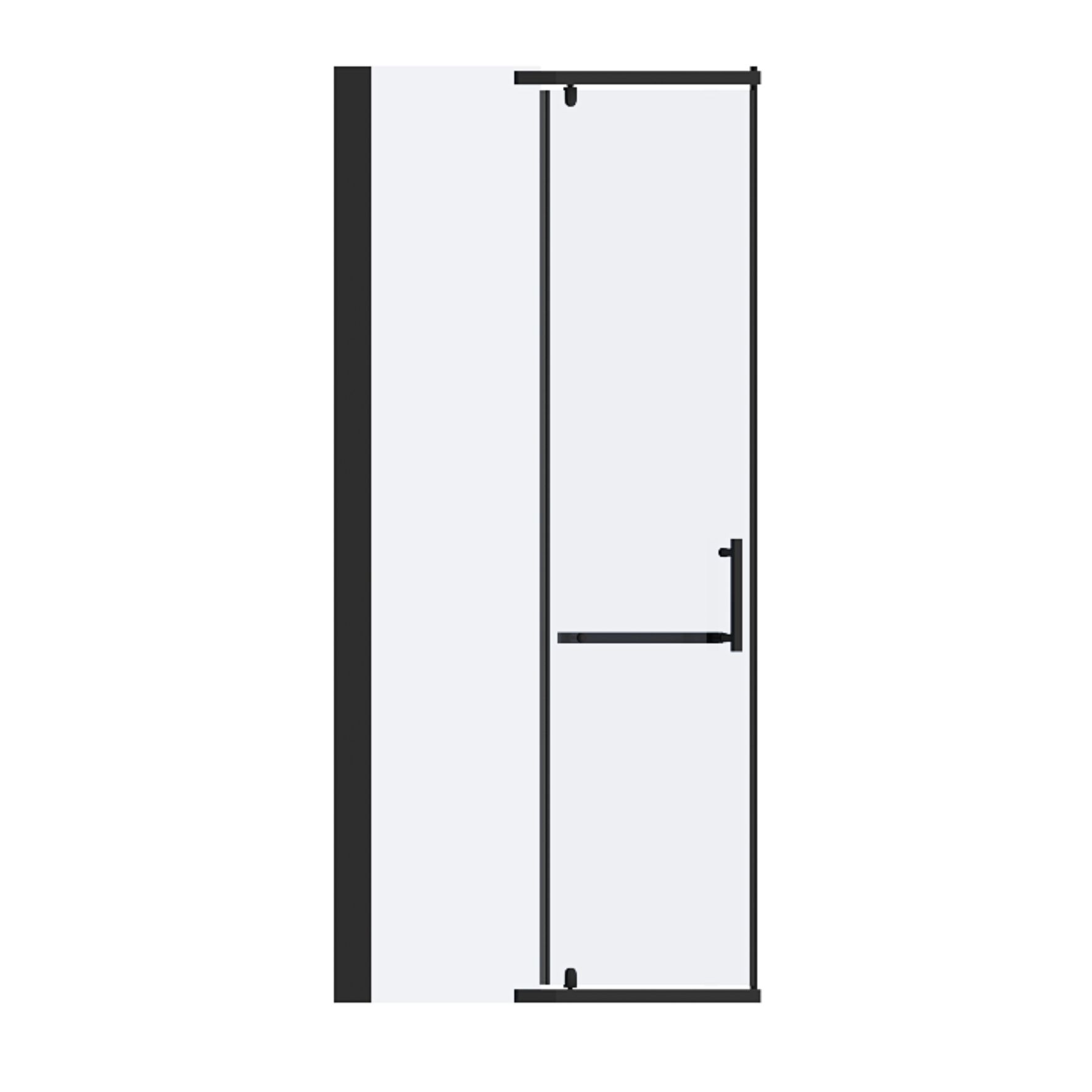 Приобрести mirsant душевое ограждение arena pentagon black 100х100 см, черное ут000094565