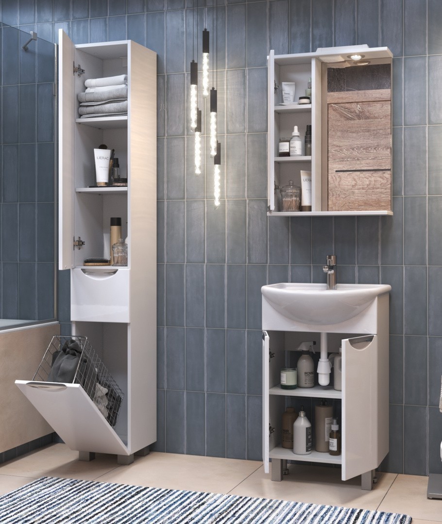 Приобрести vigo пенал callao, напольный, 30см, белый pn.cal.30