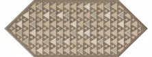 Декор настенный Kerama Marazzi Монтиш 2 140х340, бежевый HGD\A467\35016