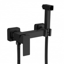 Savol Смеситель с гигиеническим душем 209 мм, черный матовый S-FXQ007H