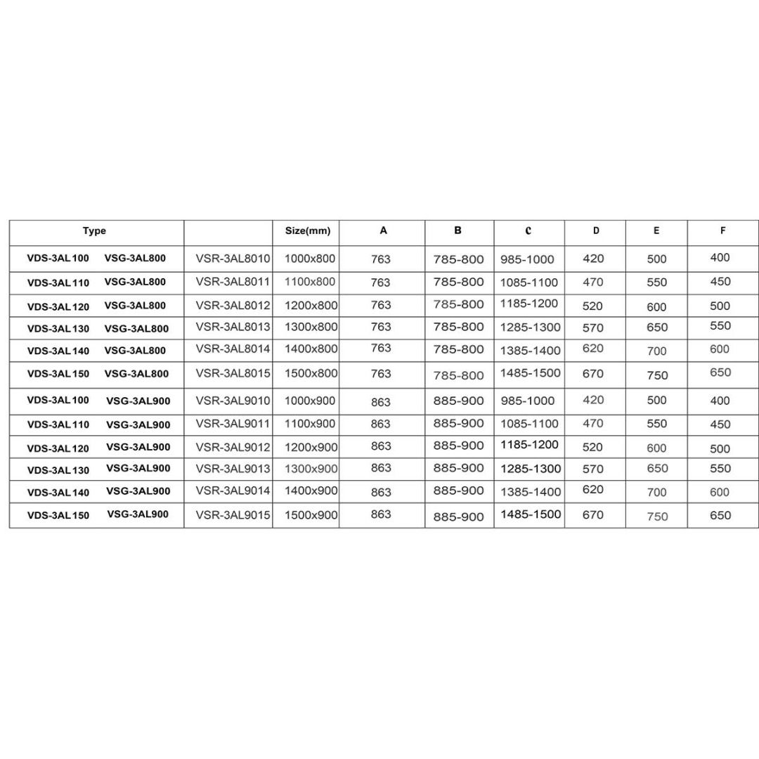 Приобрести vincea душевое ограждение alpha 80х150 см, прозрачное, хром vsr-3al8015cl