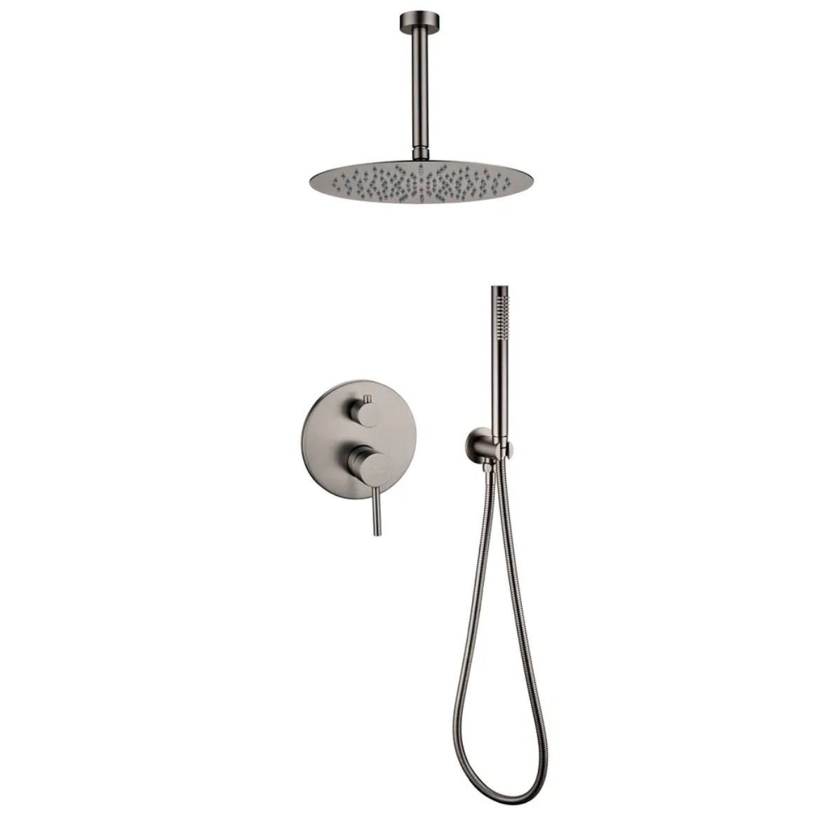 Приобрести grocenberg встраиваемая душевая система, графит gb5099bg-4