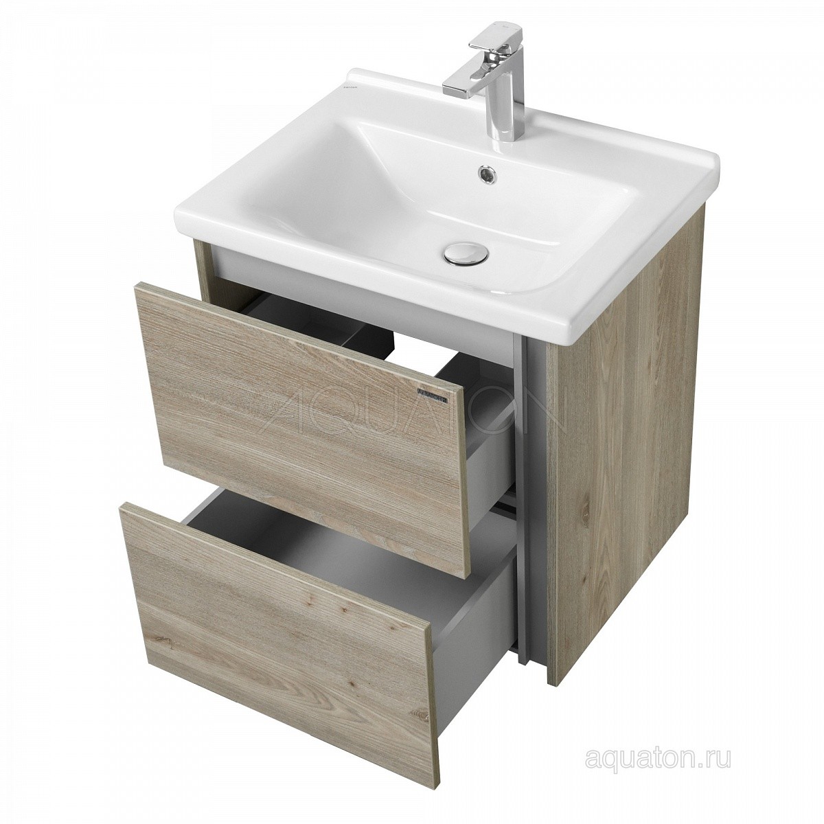 Приобрести тумба акватон стоун 60 см, сосна арлингтон