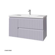 Caprigo Тумба с раковиной FORTE-Smalty TYPE 100 см, левая, фиолетавая