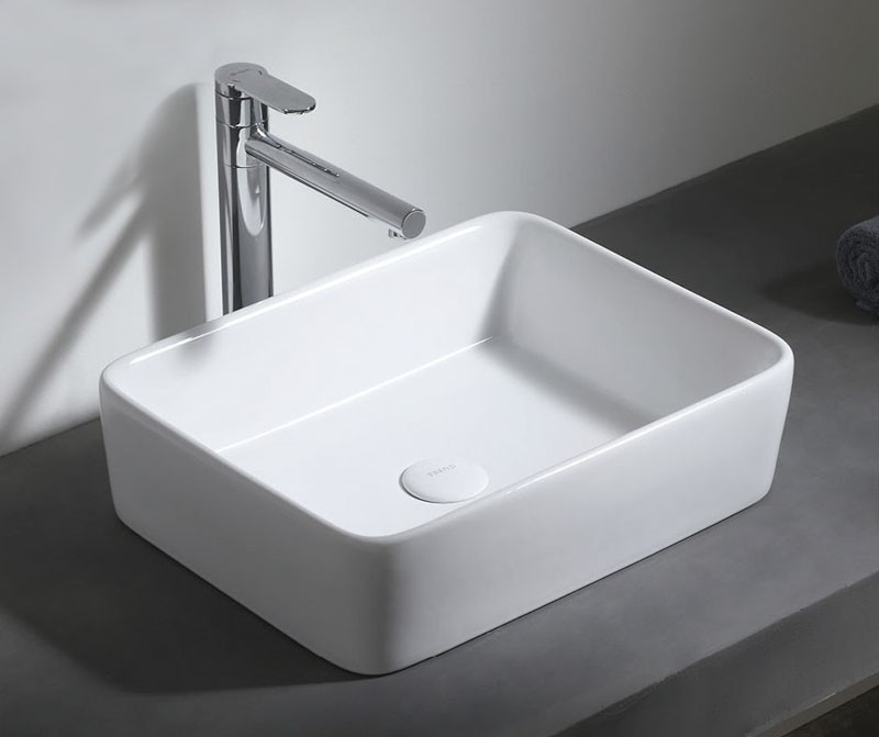 Приобрести azario раковина накладная 48,5х38 см, белая az4565