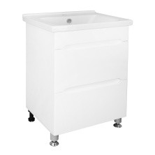 Loranto Тумба напольная с раковиной Арфа 60/2Н 60х85 см, без подсветки (CS00067610)