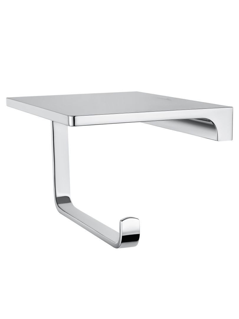 Приобрести держатель для туалетной бумаги с полкой wonzon & woghand eclipse, хром (ww-9126-cr)