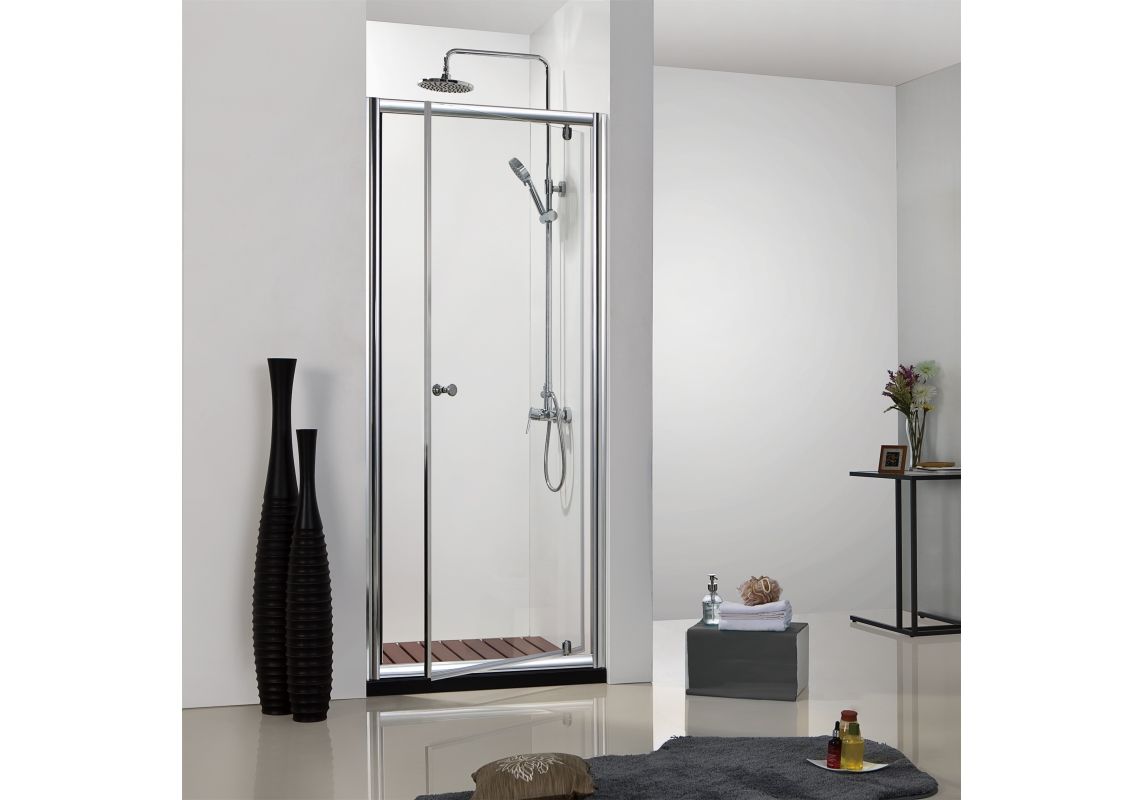 Приобрести душевая дверь bravat drop 100 см, bd100.4110a, хром прозрачное.