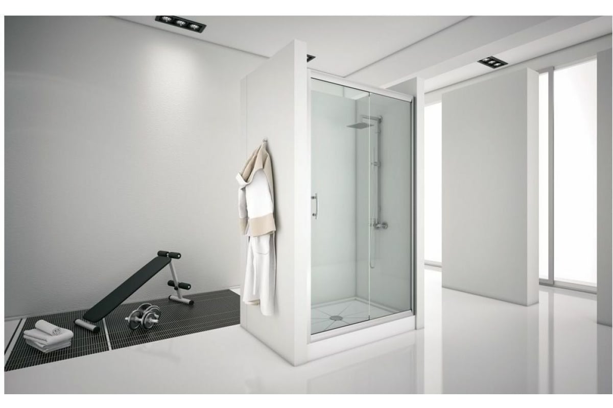 Приобрести aquanet душевая дверь alfa naa6121 160, прозрачное стекло