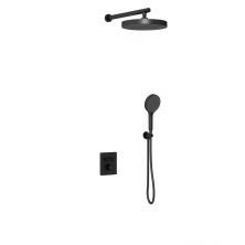 Vincea Встраиваемая душевая система Inspire, черная матовая VSFW-3I21MT2MB