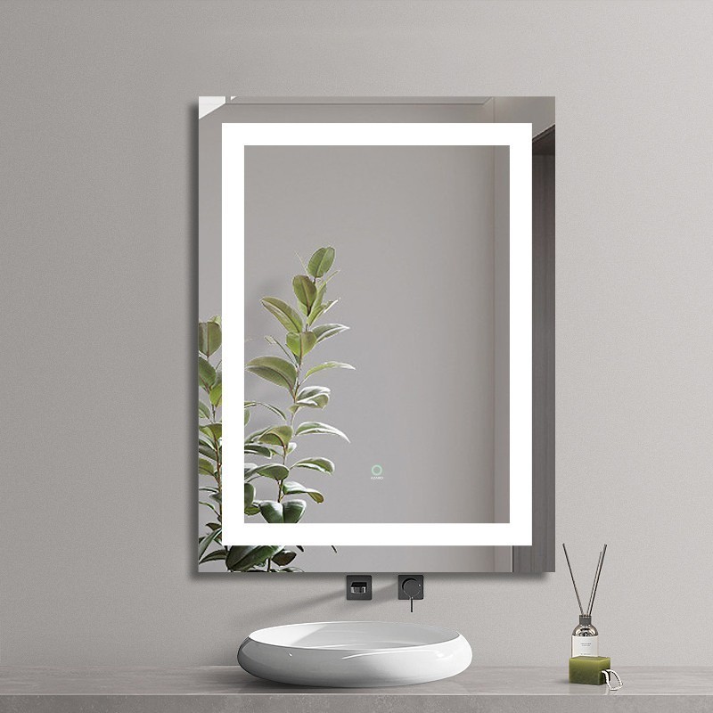 Приобрести azario зеркало 60х80 см, белый, сенсорный выключатель, диммер, подогрев az-z-046whcs