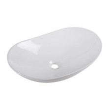 BelBagno Накладная раковина 60х36, белая BB1404