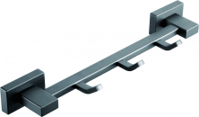 Крючок тройной Vieir V5014G серый