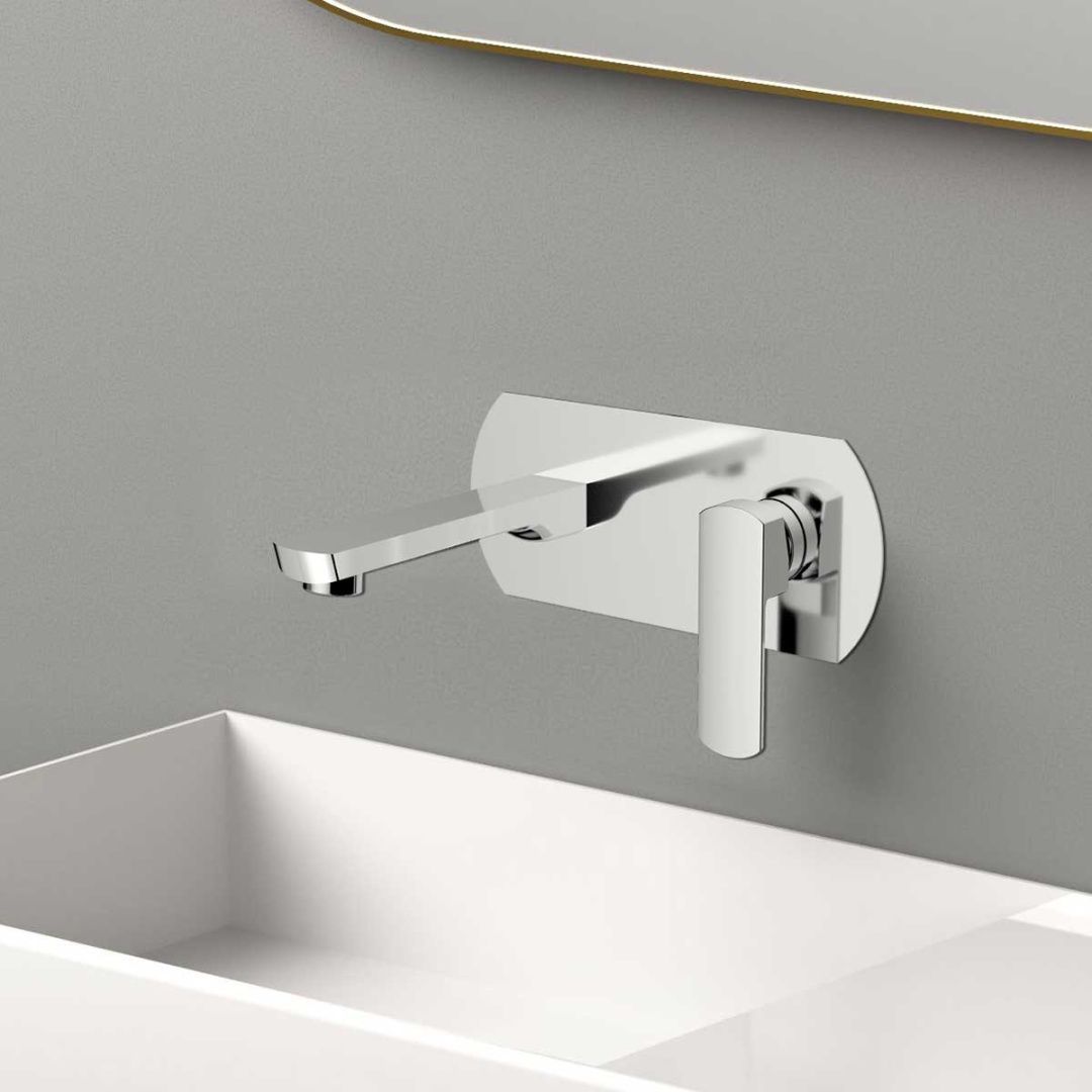 Приобрести vincea смеситель для раковины next, настенный, хром vbfw-1n1ch