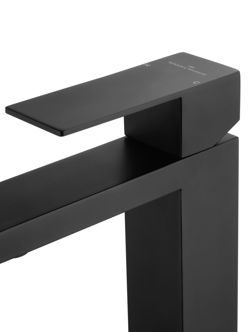 Приобрести смеситель для раковины wonzon & woghand, черный матовый (ww-a40982-mb)