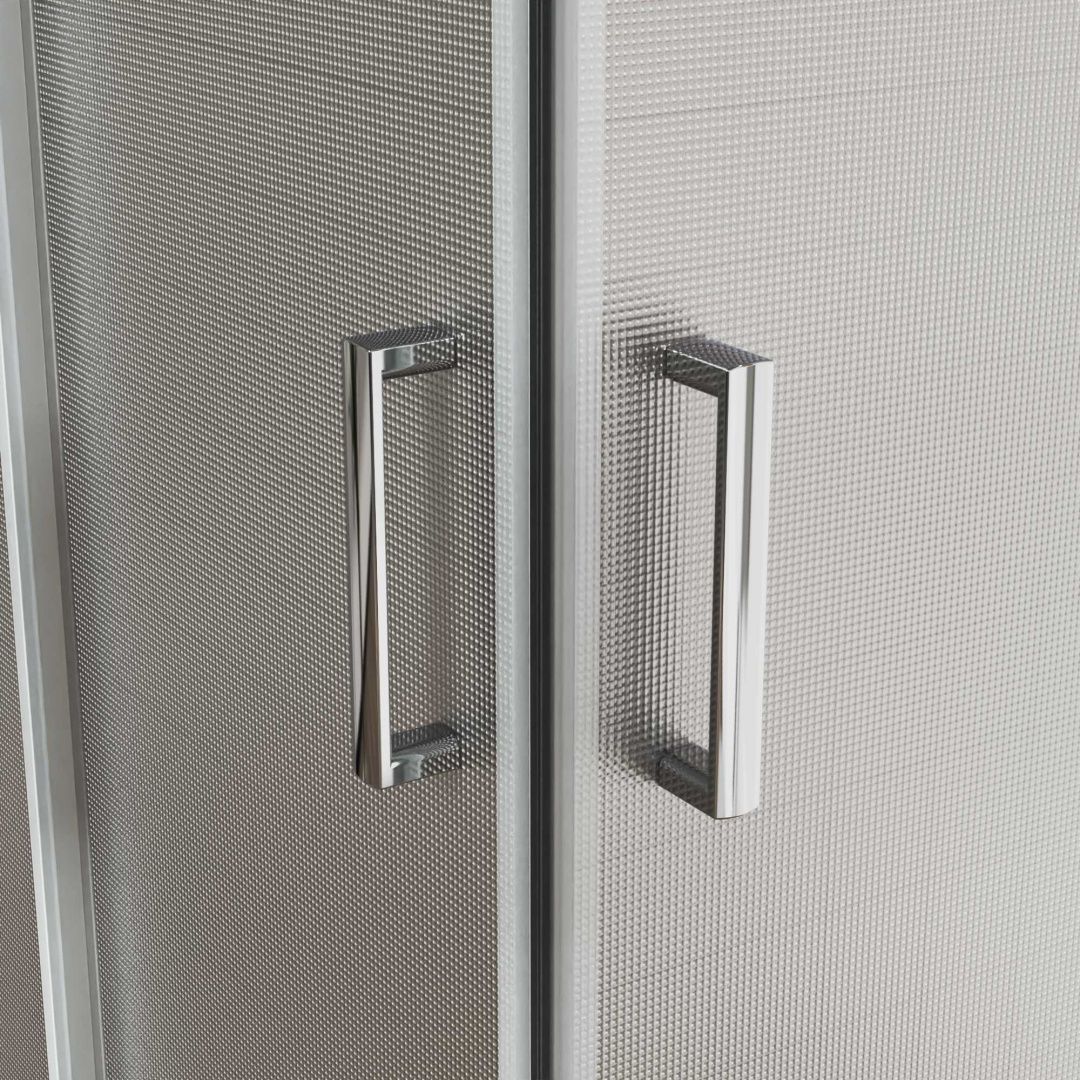 Приобрести vincea душевое ограждение city 80х80 см, текстурное, хром vss-5ct800mt