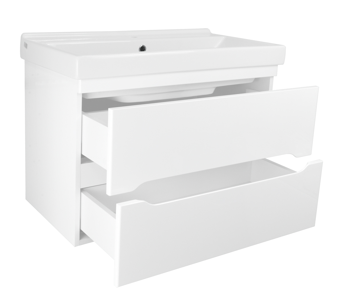 Приобрести loranto тумба подвесная с раковиной арфа 80/2 80х60 см, (cs00044715)