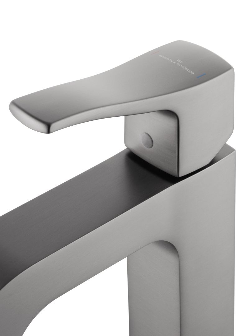 Приобрести смеситель для раковины wonzon & woghand flex, темный графит (ww-88018072-bgm)