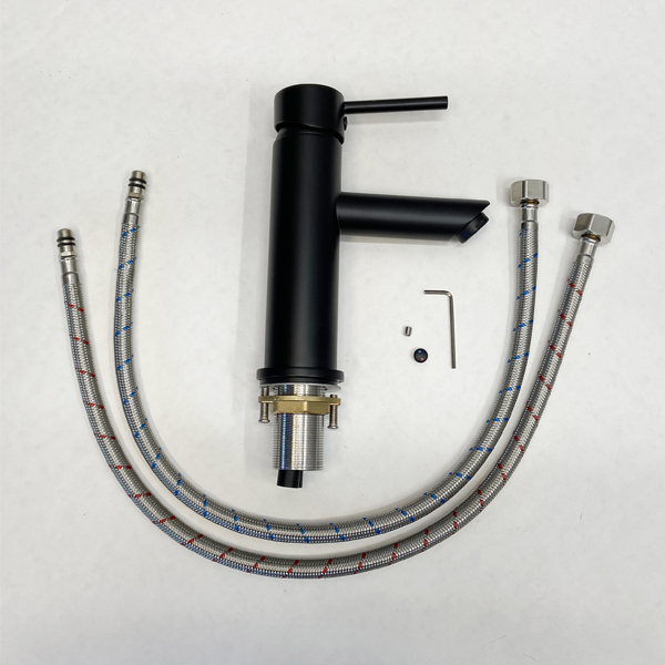 Приобрести comforty смеситель для раковины, черный матовый, fc018a-cmt