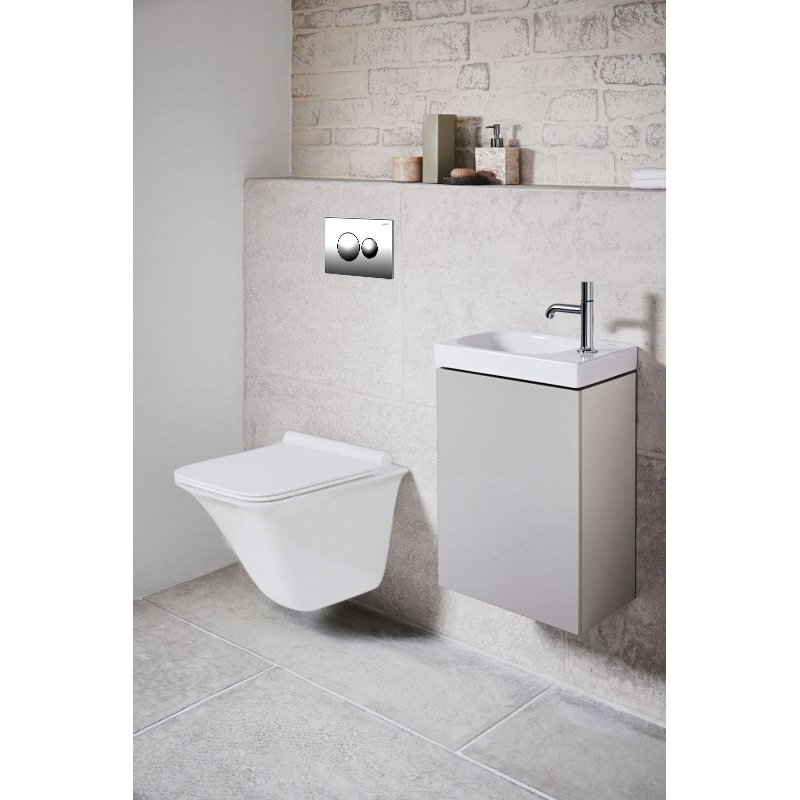 Приобрести loranto кнопка смыва механическая, двойная, хром глянцевый