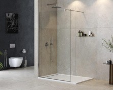 Cezares Душевая перегородка LIBERTA 120 см, хром LIBERTA-L-1-120-120-C-Cr