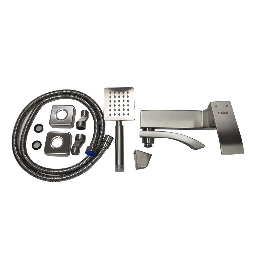 Приобрести haiba смеситель для ванны 184мм, нержавеющая сталь hb-60815