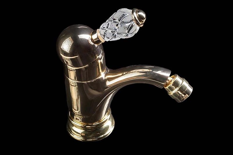 Приобрести boheme смеситель для биде crystal, золото\кристаллы 286-crst