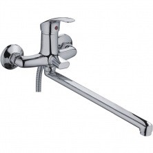 HAIBA Смеситель для ванны 220мм, хром HB-2236