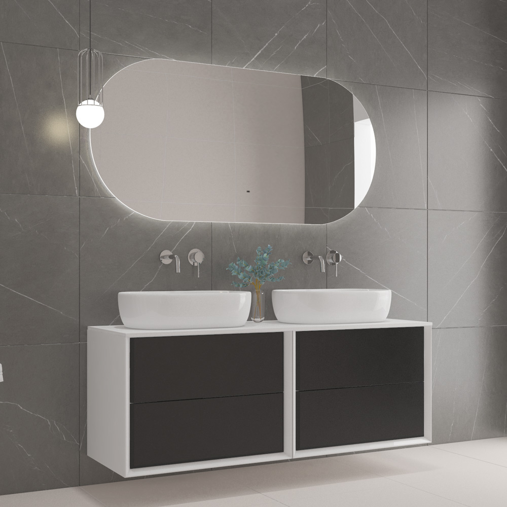 Приобрести cezares зеркало vague 150х70 см, контурная подсветка, датчик движения czr-spc-vague-1500-700-mov