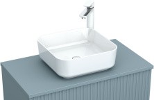 Aquanet Столешница Джейн 80 см, мисти грин