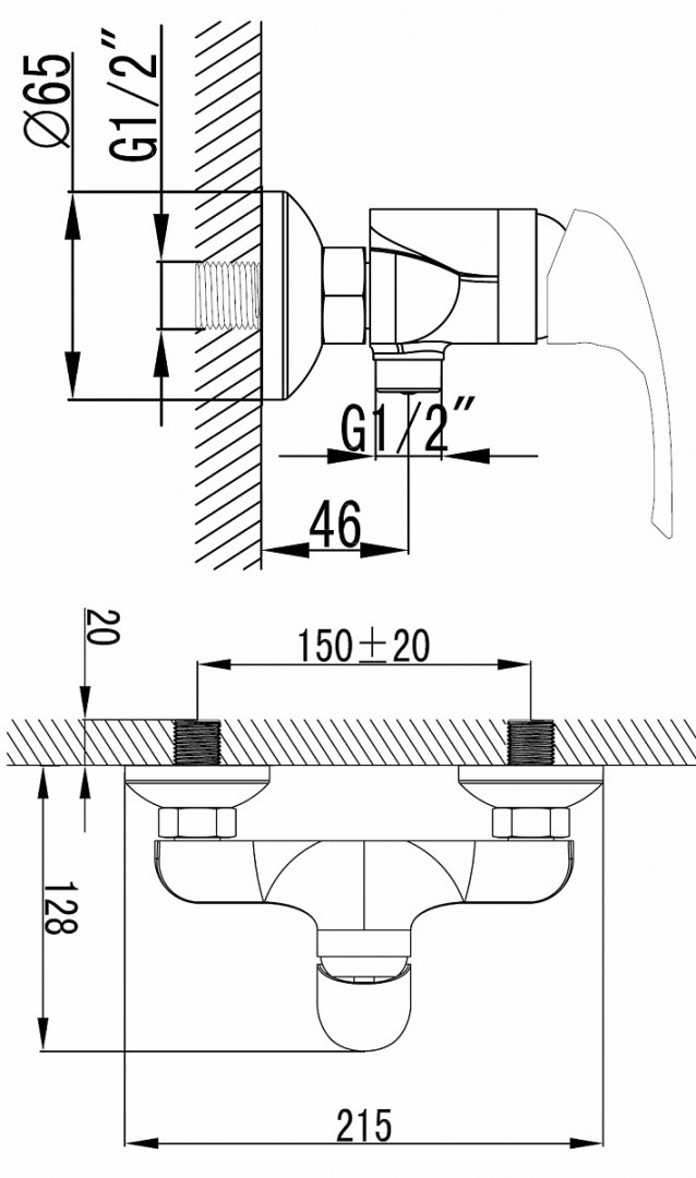 Приобрести смеситель для душа azario sintra 215мм, хром az-wkf33361c