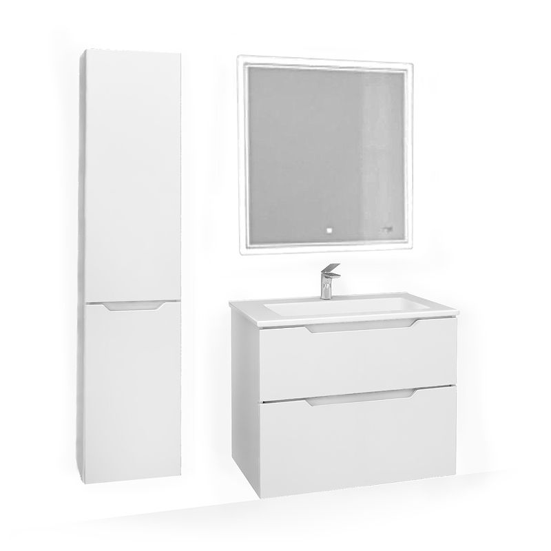 Приобрести jorno тумба подвесная slide 75 см , белая