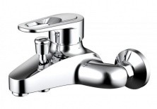 Смеситель для ванны Bravat LOOP F6124182CP-01-RUS