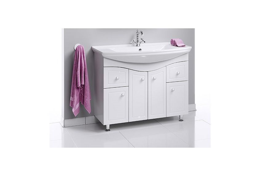 Приобрести тумба напольная с раковиной aqwella франческа 105 см fr0110