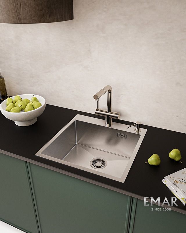 Приобрести emar смеситель для кухни, сатин ес - 7026 satin