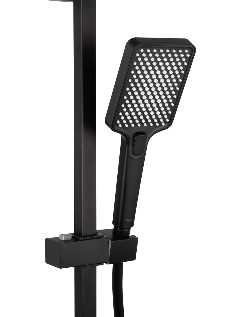 Приобрести душевая система wonzon & woghand cube 2.0, черный матовый (ww-88047068-mb)