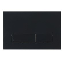 BelBagno Кнопка смыва для инсталляции, MARMI, черная матовая Tocco Morbido BB012-MR-NERO.M