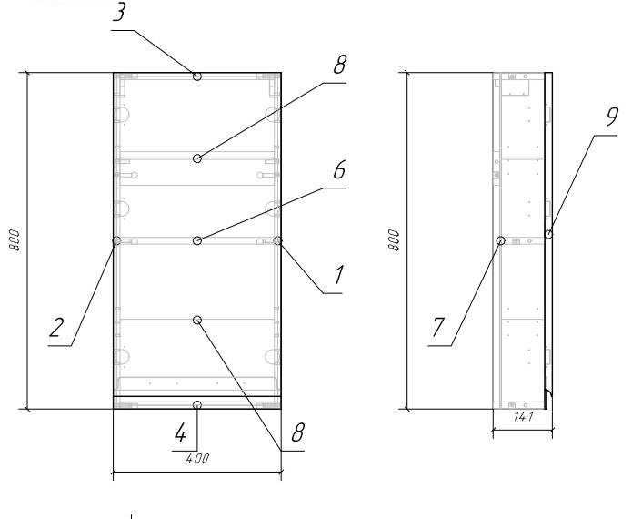 Приобрести шкафчик cersanit moduo 40