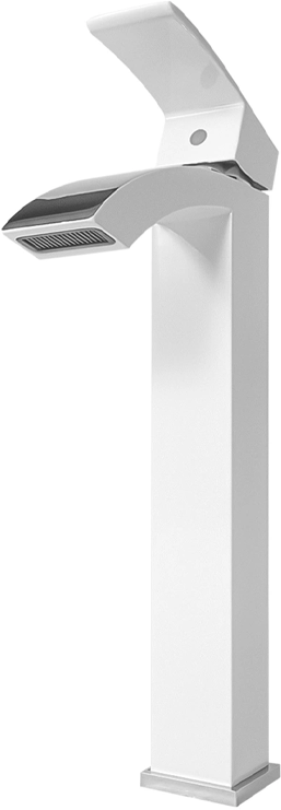 Приобрести grocenberg смеситель для раковины, высокий, белый\хром gb3007wc