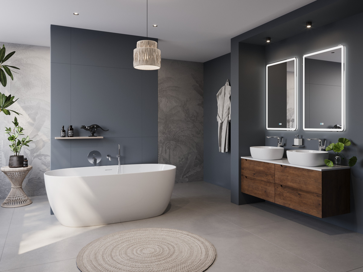 Приобрести belbagno акриловая ванна 170х80 см, отдельно стоящая, белая bb415-1700-800