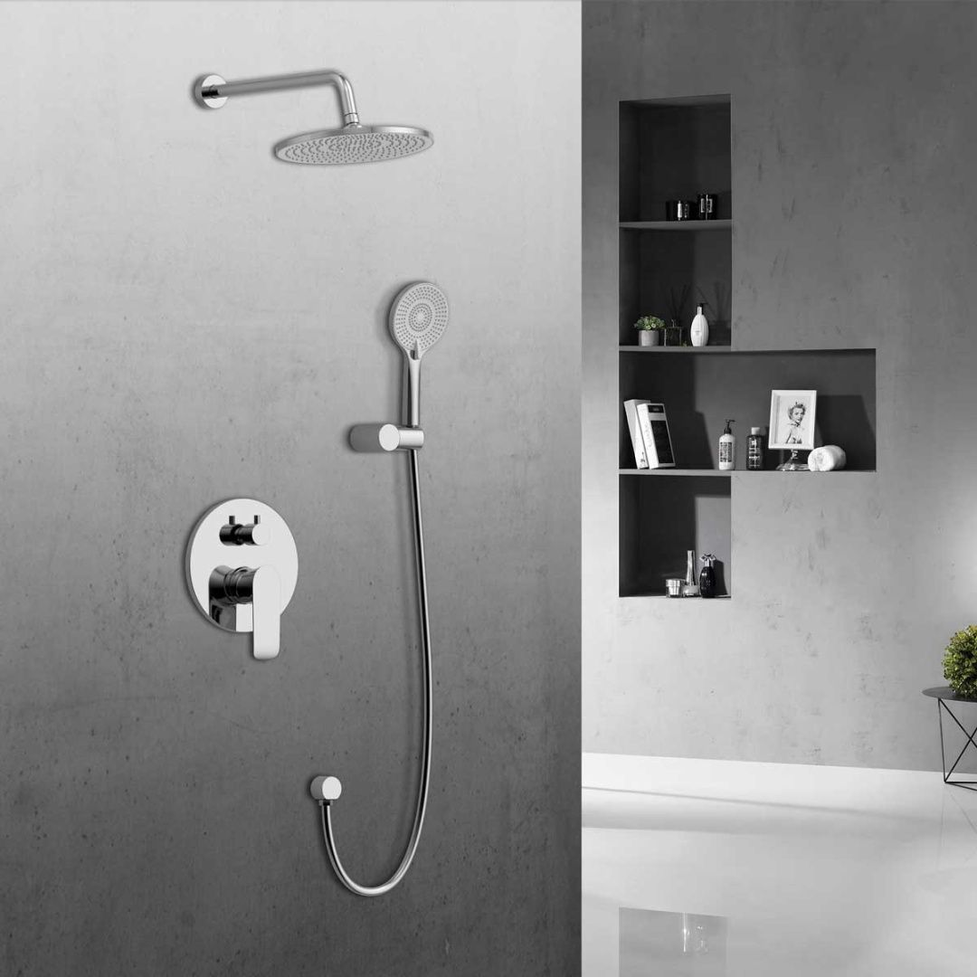 Приобрести vincea встраиваемая душевая система esse, хром vsfw-1e1ch