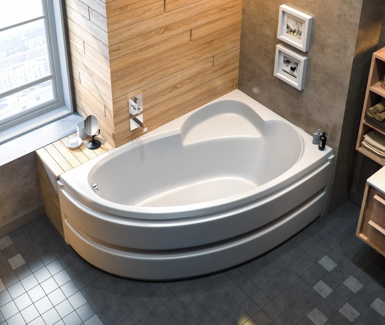 Приобрести bas акриловая ванна сагра r 160*100