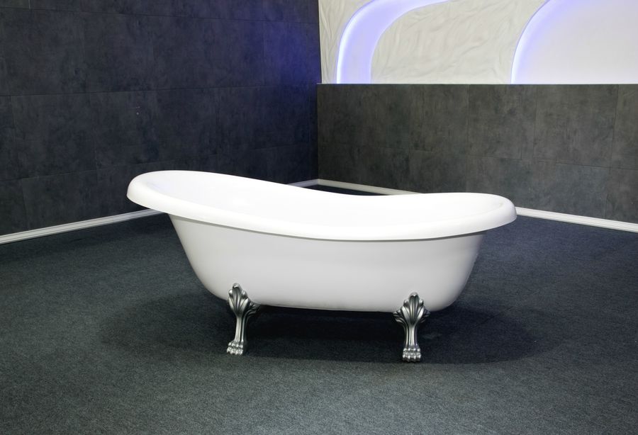 Приобрести aqua de marco отдельностоящая ванна edelweis 170x78см, хромированные ножки, 1170wsede