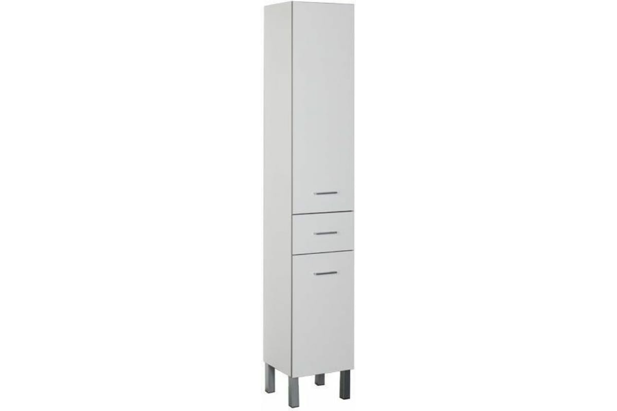 Приобрести aquanet пенал верона 35 см, r белый (с бельевой корзиной)