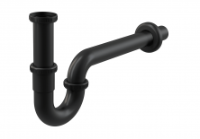 Сифон для умывальника AlcaPlast A4320BLACK-dn32