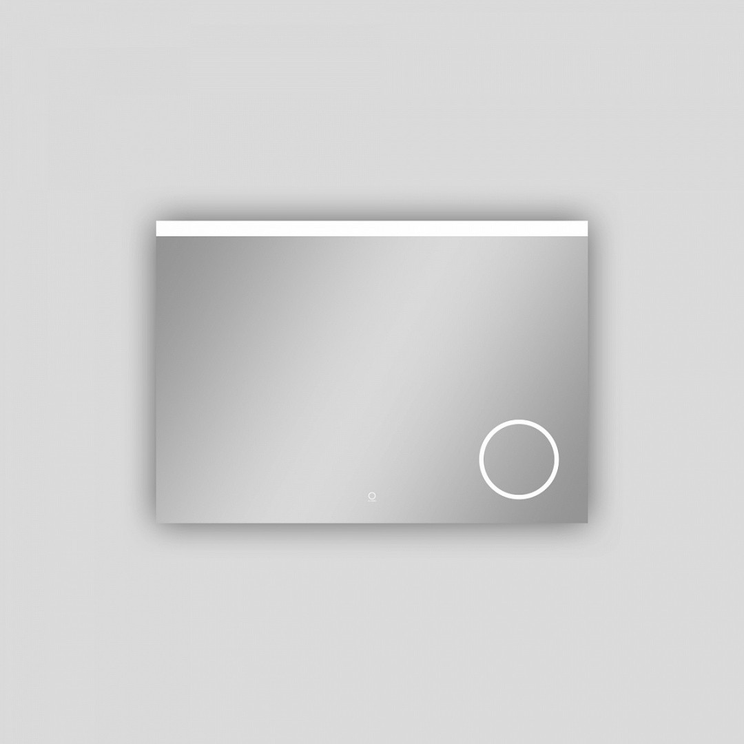 Приобрести azario зеркало 100х70 см, белый, сенсорный выключатель, диммер, az-z-027cs