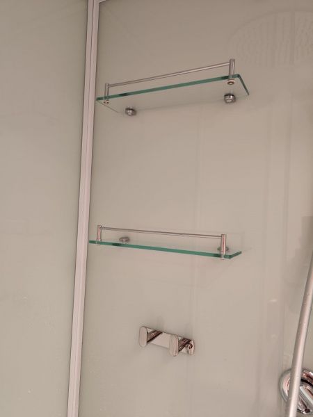 Приобрести frank душевая кабина f410 white, угловая