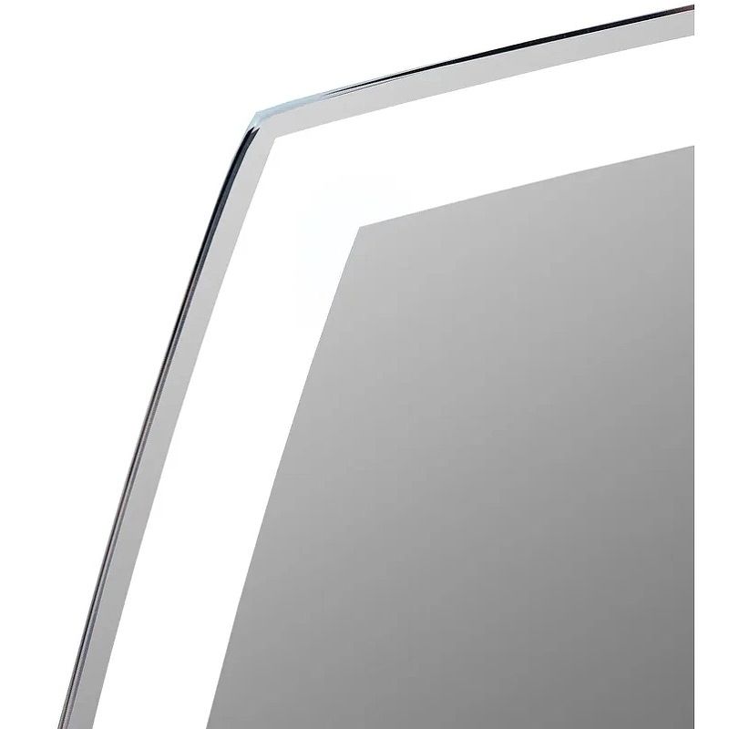 Приобрести continent зеркало с подсветкой dream 90х70 см, сенсорный включатель, белое